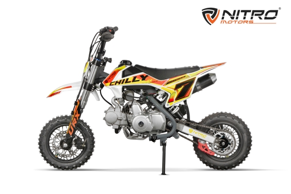 NITRO MOTORS 125cc Kinder Dirtbike CHILLY URX 10/10